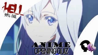 ANIME OPENING QUIZ (HELL) | 35 OPS