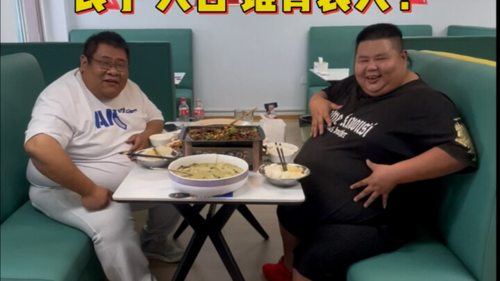 Ngon thật đấy! Bao tử của ai to hơn? h h