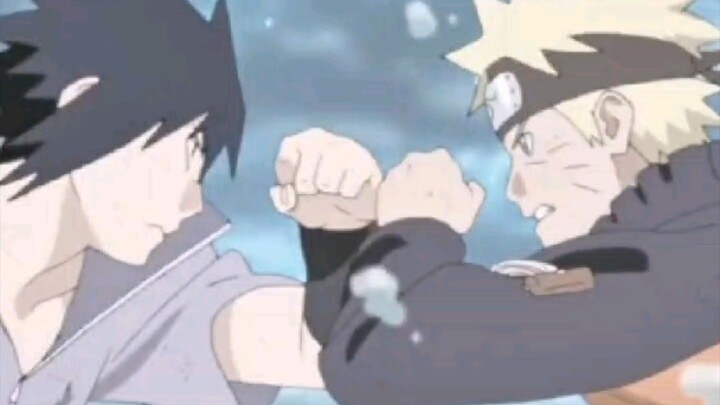Naruto vs Sasuke fight. The Rivel Strong person.