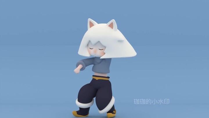 [sky light meets mmd] the cat mushroom you ordered is here