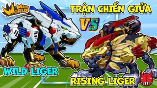 [MINI WORLD] TRẬN CHIẾN KINH ĐIỂN GIỮA HAI SƯ TỬ SIÊU CẤP WILD LIGER VÀ RISING LIGER