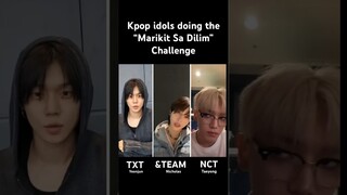 Kpop idols Marikit Sa Dilim Challenge #marikitsadilim #txt #yeonjun #andteam #nct #nct127 #taeyong