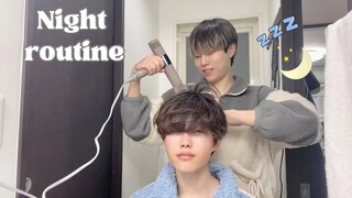 BL)日韓ゲイカップルの休日ナイトルーティン🌙✨ | 同棲2年目 | 国際カップル | vlog