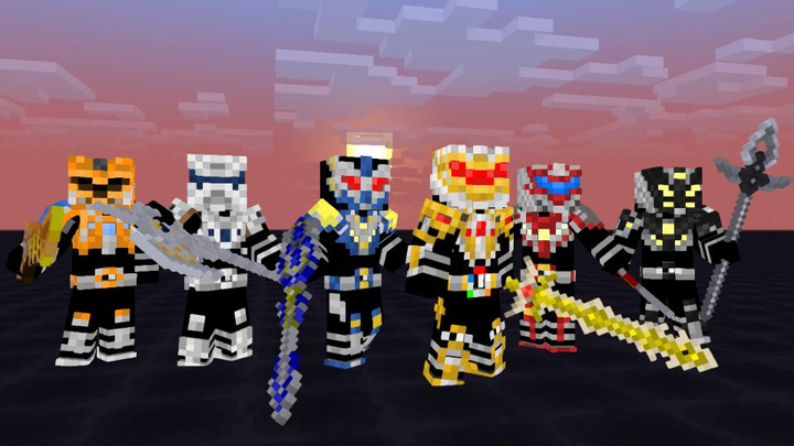 Ông nội trở về, khi Minecraft gặp Armor Warrior: Màn ra mắt skin MC Armor Warrior - Số 1