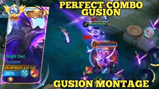 Perfect Combo Gusion ~ Gusion Montage Slowmo
