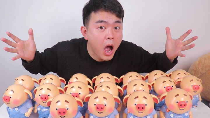 10只会说话的驴升级版，19只猪在一大合唱，场面一度失去控制