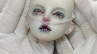 [bjd makeup face] The child who was favored by God went to heaven ahead of time...