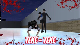 Teke -Teke (Hantu Jepang) || Sakura Hantu || Sakura Horor || Sakura School Simulator || Film Horor