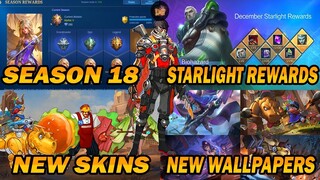 SEASON 18 SKIN CONFIRMED | NEW SKINS | DECEMBER STARLIGHT | Mobile Legends