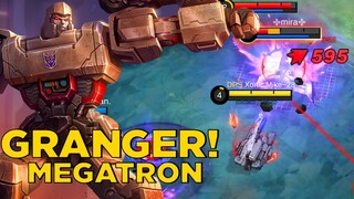 Granger Transformers Skin - MLBB Megatron Skin Gameplay - Mobile Legends: Bang Bang