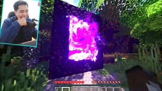 Wow !! React Minecraft Ultra Realistic - Eps 1