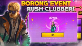TRIK DAPAT BUNDLE DAN DIAMOND JACKPOT 9999 DI EVENT LUSH CLUBBER | GARENA FREE FIRE INDONESIA