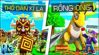 MINECRAFT SIÊU RỒNG - Tập 17 | H3 Bất Ngờ Bị THỔ DÂN BÍ ẨN?? TẤN CÔNG và Triệu Hồi RỒNG ONG VIP NHẤT