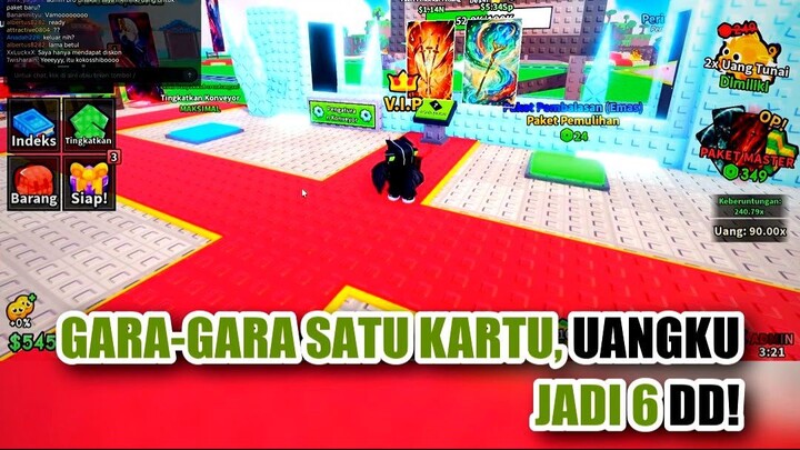 🤯 GARA-GARA SATU KARTU, UANGKU JADI 6 DD!