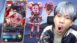 REVIEW SKIN STARLIGHT LYLIA MAGITECH ARSENAL - Mobile legends