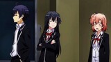 Yukino memarahi suaminya di depan umum, Yuigahama tersenyum tak berdaya dari samping