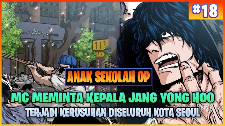 PERDANA MENTERI BERNEGOSIASI DENGAN MC ( ALUR CERITA MANHWA ANAK SEKOLAH OP PART 18 )