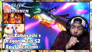 Miss Kobayashi's Dragon Maid Season 2 Episode 5 Reaction | THE LEGENDARY ELMA VS TOHRU ORIGIN STORY!