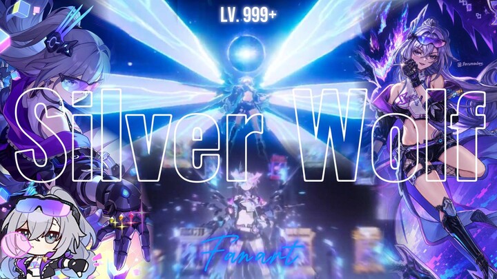 GILA‼️Lv. 999+⁉️🥶Karakter Paling OverPower⁉️🔥Char. Anniv Emg Selalu Broken‼️[Silver Wolf Lv. 999]✨