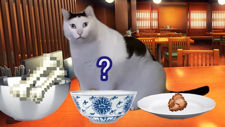 南方人为啥不用盘子吃饭？| 猫meme