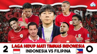 Laga Hidup Mati Indonesia VS Filipina Kualifikasi Piala Dunia, Shin Tae Yong Janji Timnas Menang