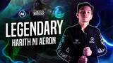 LEGENDARY HARITH NI AERON (Aeron Mobile Legends Full Gameplay)