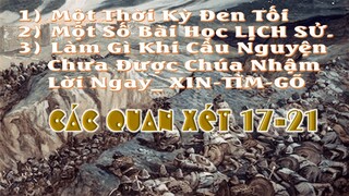 XIN TÌM GÕ Khi cầu nguyện chưa được trả lời-Các Quan Xét 20 Phần 2