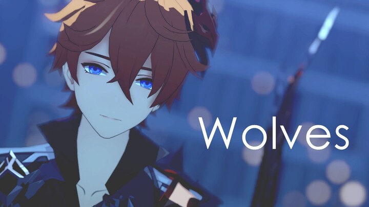 [Genshin Impact MMD] I am willing to dance with wolves, just to pursue you -Wolves[Dartaglia]