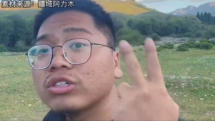 Blogger bị netizen ghép ảnh hài hước vì ngoại hình quá “hoang dã” không hợp với phong cảnh.