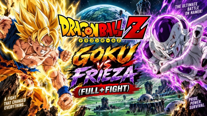 Dragonball Z: Goku vs Frieza (FULL FIGHT)
