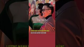 Lương Mạnh Hải hội ngộ Minh Hằng, vui vẻ tám chuyện tại sự kiện | TGT