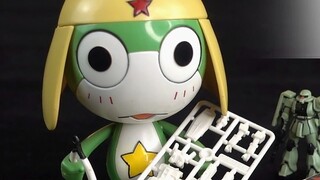 Review Singkat Kumpulan Masa Kecil KERORO Gunso yang Dirangkai Bandai Gunso! 【Mainan gurita】