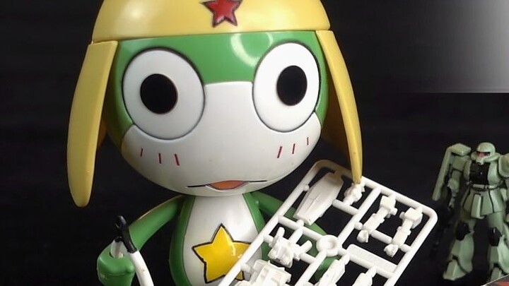 Đánh giá ngắn gọn về thời thơ ấu của KERORO Gunso do Bandai Gunso lắp ráp! [Đồ chơi bạch tuộc]