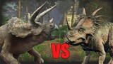 Triceratops vs Styracosaurus | SPORE