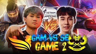 PHÂN TÍCH VCSA MÙA ĐÔNG 2021 :GAM VS SE GAME 2 GÃ KHỔNG LỒ TỈNH THỨC (LMHT)