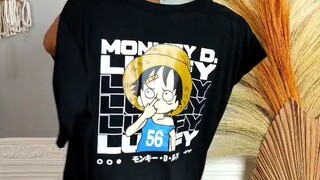 Kaos Luffy one piece