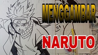 MENGGAMBAR ANIME NARUTO