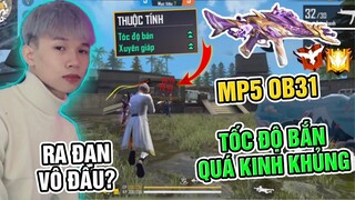 (FREE FIRE)Skin Mp5 Quỷ Diệt OB31 Sức Mạnh Quá Kinh Khủng ??