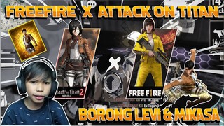 AUTO BORONG SEMUANYA! FREEFIRE X AOT! GILA GUYS BERAWAL DARI FILM FAVORITKU MASUK KE GAME FAVORITKU!