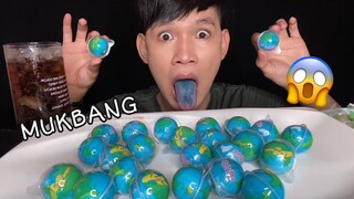 MUKBANG PLANET GUMMI  EARTH JELLY CANDY | MukBang Eating Show