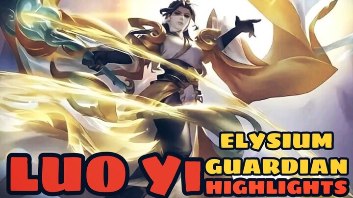 LUO YI - ELYSIUM GUARDIAN SKIN HIGHLIGHTS - MLBB