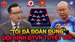 🔴Việt Nam vs Nhật Bản: BLV Tạ Biên Cương Đã Đoán Đúng Đội Hình ĐTVN, Thầy Park Nhận Tin Quá Vui