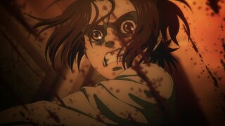 Gabi saves Kaya from Nile's Titan Form | Attack on Titan - The Final Season Part 2