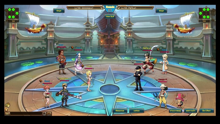 One piece turn based game (PIRATE-TH)