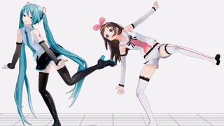 [Hatsune X Kizuna Ai] عامين من التدريب الشخصي في VTBER [galaxias]!