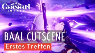 Reisender trifft Baal ⚡  Inazuma Cutscene | deutsch