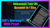 How To Unbanned Mobile Legend Account 2020 | Easiest Way To Unbanned Mobile Legend Account 2020