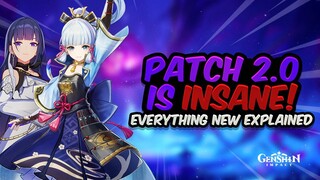 INAZUMA IS COMING! EVERYTHING NEW IN PATCH 2.0 IN LESS THAN 5 MINUTES | Genshin Impact 2.0