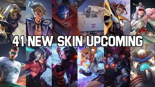 41 NEW SKIN UPCOMING MOBILE LEGENDS (Transformers Collaboration Skin) - Mobile Legends Bang Bang