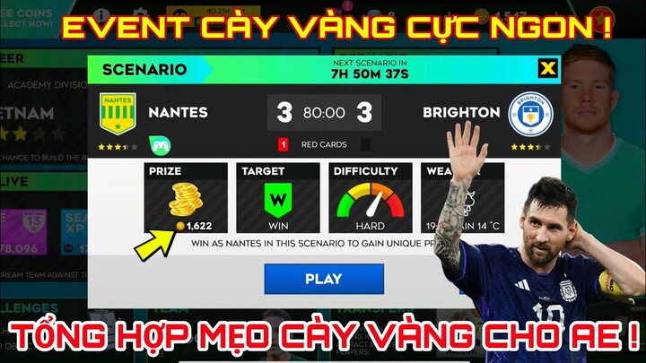 DLS 2023 | CÁCH THAM GIA CHẾ ĐỘ THỬ THÁCH CÀY VÀNG "CỰC KHỦNG" | DREAM LEAGUE SOCCER 2023